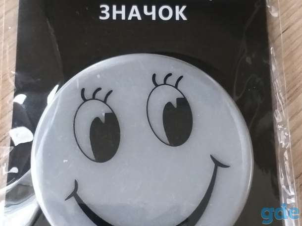 Значок-фликер, новый, фотография 1