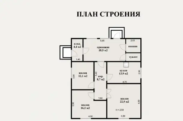 Продается отличный дом в г.Береза Брестской обл. в микрорайоне Вилы., фотография 12