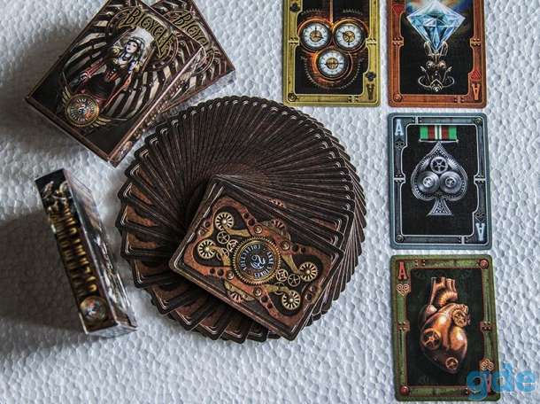 Игральные карты. Bicycle Anne Stokes Steampunk, фотография 4