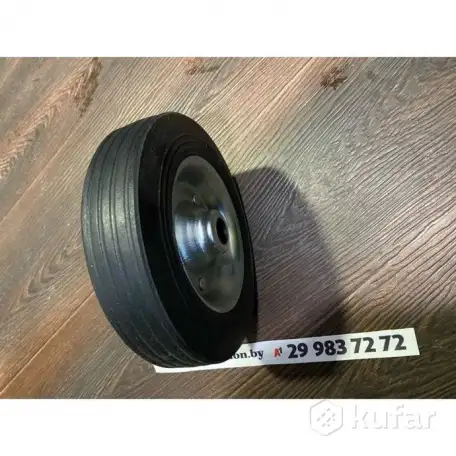 Колесо для опорного колеса прицепа сменное запасное 200х50, фотография 3