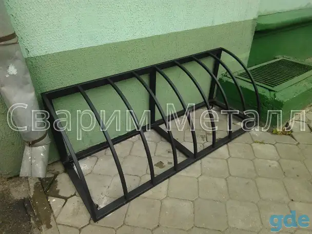 Велопарковки из металла и нерж стали, фотография 2
