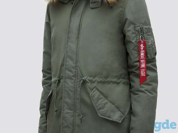 Новая жен парка Alpha Industries Оригинал р-р S 44, фотография 8