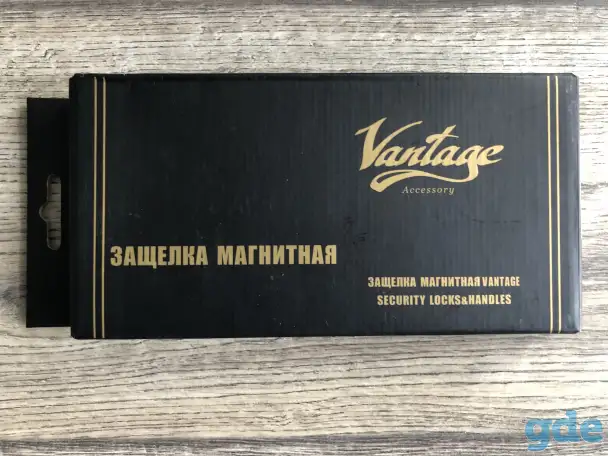 Защелка межкомнатная магнитная Vantage MC96 SN (матовый никель,) бесшумная., фотография 1