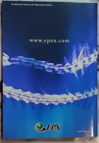 Коробка и инструкции для материнской платы Epox 8RDA3I, фотография 7