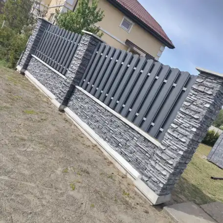Заборы из искусственного камня ., фотография 13