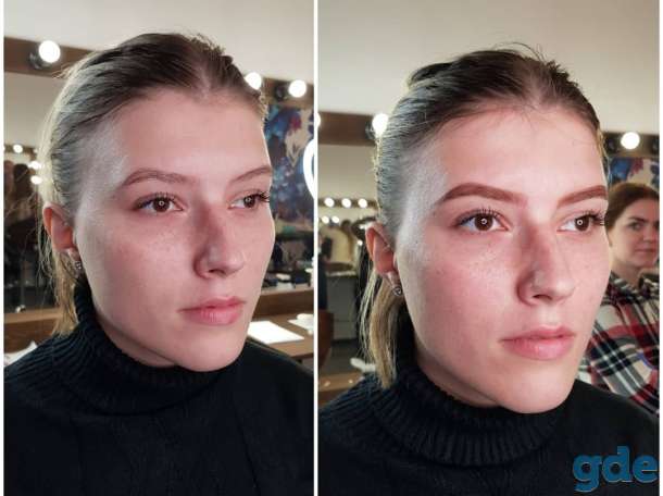 Моделирование и окрашивание бровей, фотография 7