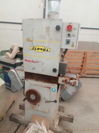 Ленточный шлифовальный станок с остилляцией Yaroma LS-200, фотография 2