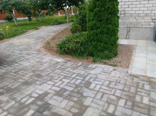 Укладка тротуарной плитки под ключ, фотография 4