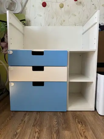 Пеленальный столик с 3 ящиками IKEA, фотография 4