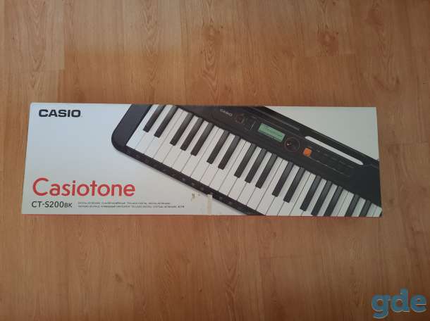 Синтезатор Casio CT-S200BK, фотография 1