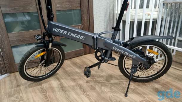 Электровелосипед Hiper Engine BFтемно-серый), фотография 1