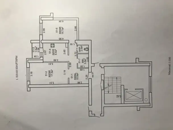 продам 2-х комнатную квартиру, Великая Ольшанка 3а, фотография 17