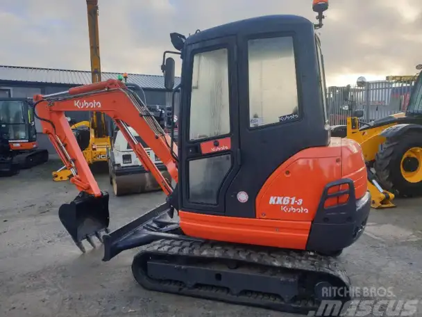 Услуги, аренда мини-экскаватора  Kubota KKX 61-3, фотография 3