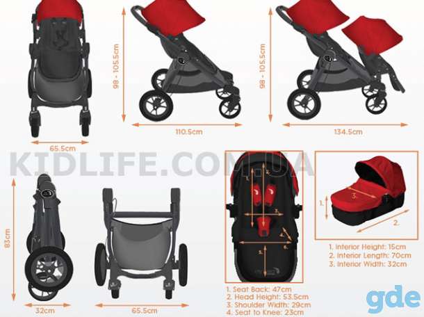 Коляска для погодок Baby Jogger City Select, фотография 6