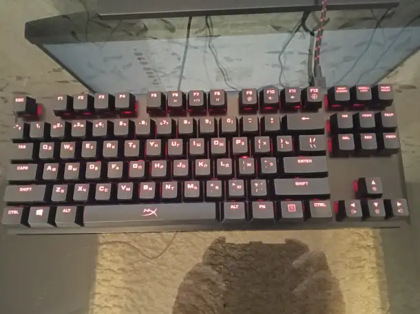 Продам клавиатуру HyperX Alloy FPS Pro Cherry MX Red, фотография 4