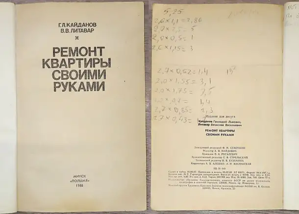 Григорий Кайданов, Вячеслав Литавар - Ремонт квартиры своими руками, фотография 2