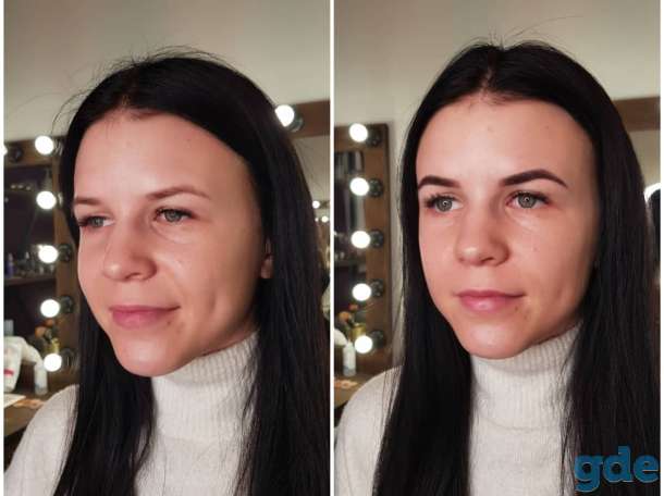 Моделирование и окрашивание бровей, фотография 10
