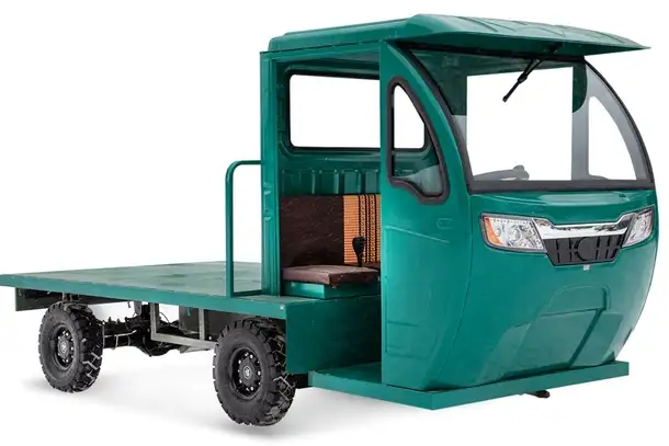 Платформенная тележка электрическая rutrike маршрут, фотография 1