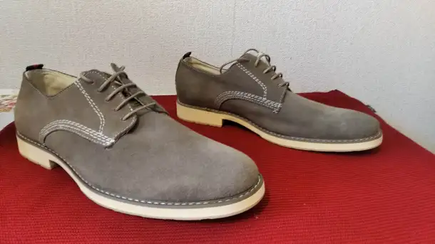 Муж. туфли из натур. замши 43-43,5 р-р, фотография 10