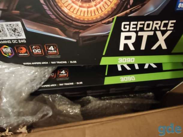 Gigabyte rtx 3090 gaming oc 24g минск продам новые видеокарты. есть 4 штуки, фотография 9
