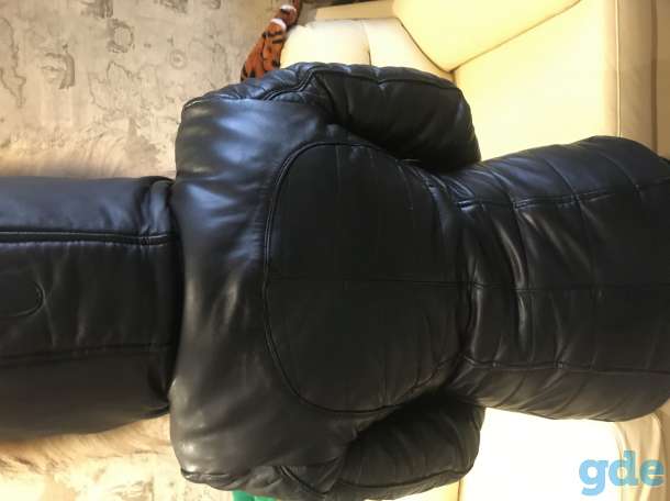 Куртка кожаная с мехом зима, фотография 4