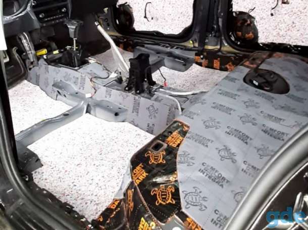 шумоизоляция автомобиля comfort mat. Антикоррозийная обработка арок каучуковым составом., фотография 11
