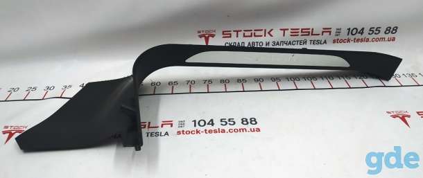 Зап. части для авто Tesla. Облицовка порога стойки А нижняя правая (со вставкой) Tesla model S, model S REST, фотография 2