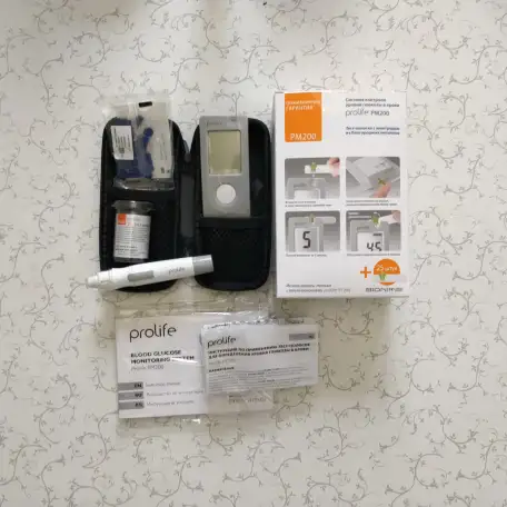 Глюкометр Bionime Prolife PM200  25 тест-полосок, фотография 1