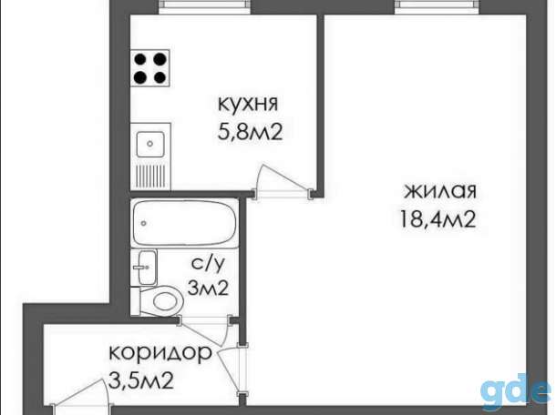 Квартира 1-комнаиная ОТ СОБСТВЕННИКА, фотография 8