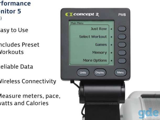 Concept2 MODEL D With Monitor PM5 Black, фотография 3