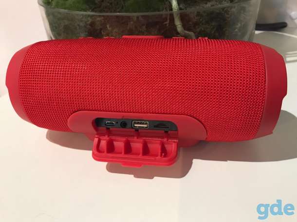 Колонки jbl charge 3 (синяя и красная), фотография 3