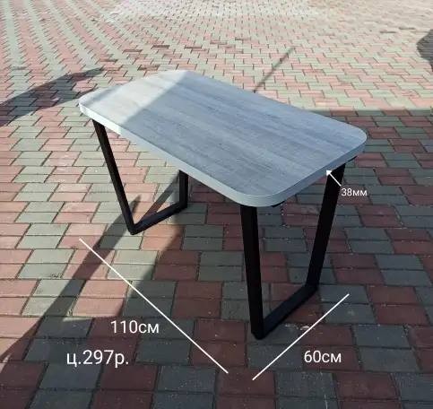 Столешница для стола 110х60см, фотография 9