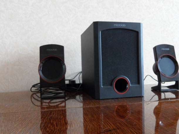 Акустическая система 2.1 Microlab M 111 (черная), фотография 1