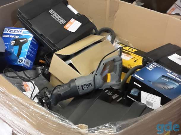 Паллеты Микс c электроинструментом Erbauer, Energer, Makita, DeWalt, Bosch, фотография 4