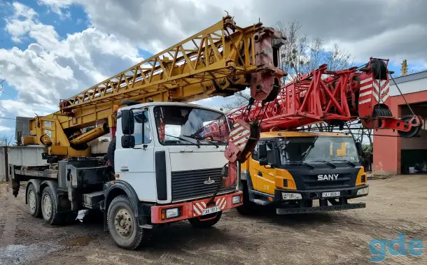 Аренда автокрана от 16 до 50 т, Услуги автокрана, фотография 1