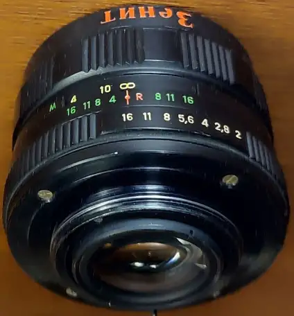 Насадка окулярная Турист-ФЛ с объективом Helios-44M-4, фотография 5