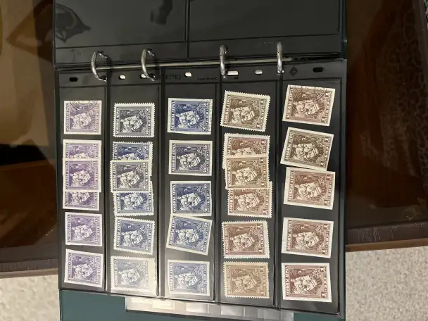 Продам 3 альбома коллекции марок, фотография 6