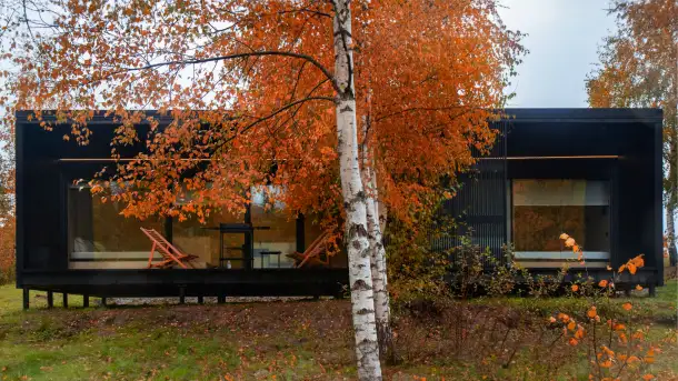 Панорамные домики Nomad Houses в аренду на Браславских озерах, Витебская область, район, Межанский сельсовет, СТ Струсто, фотография 4