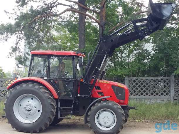 Фронтальный погрузчик ПТМ-1100 на трактор МТЗ 922.3, фотография 4