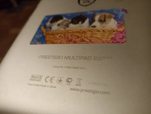 Планшет Prestigio Multipad PMP7280C рабочий бит сенсор, фотография 3