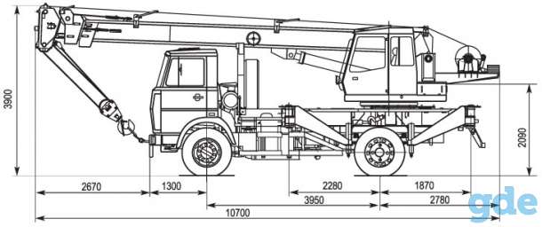 Услуги автокрана КС-3579 