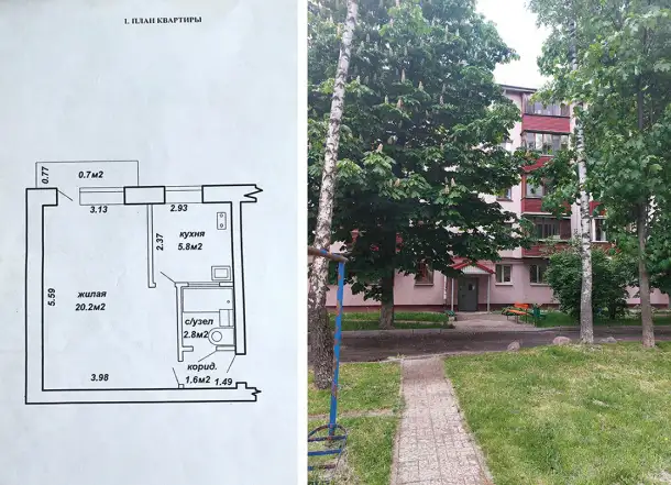 1-комн.квартира пр-т Жукова,21 от собственника, фотография 9