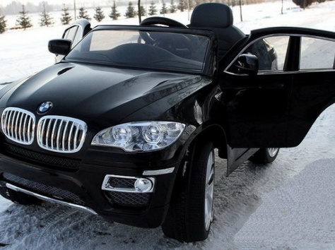 Детский электромобиль BMW Х6 точная копия. Оригинальная модель лицензионная 2014 года, фотография 5