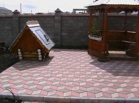укладка природного камня и тротуарной плитки, фотография 1