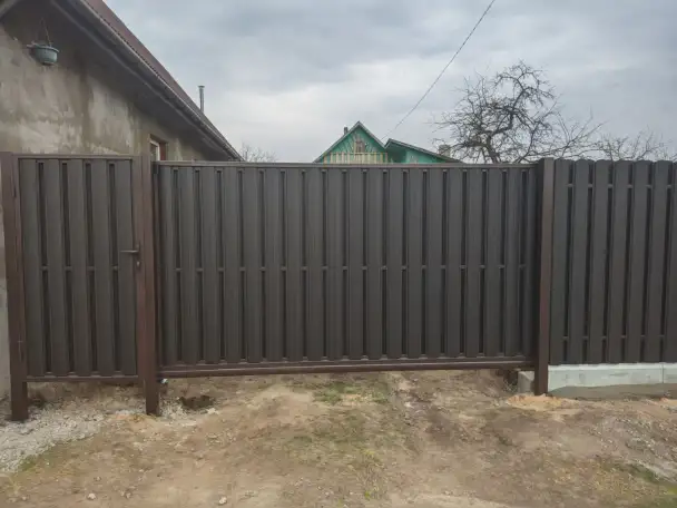 Ворота откатные, фотография 6