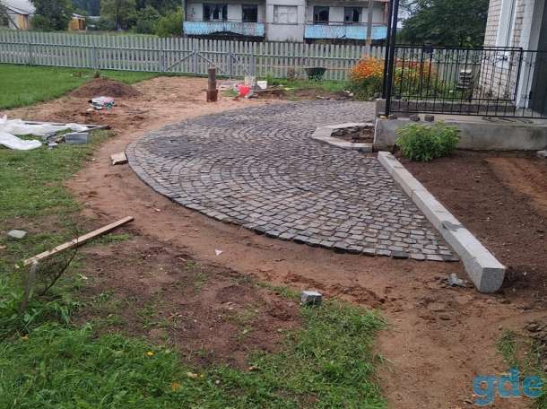 Укладка тротуарной плитки, фотография 7