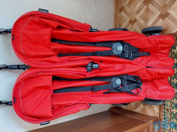 Коляска-трость для двойни Peg-Perego Pliko Mini Twin (Италия), фотография 8