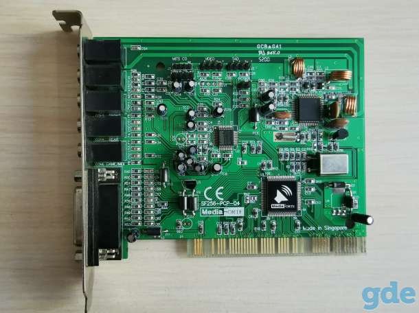 Звуковая карта Media Forte SF256-PCP-04 со встроенным FM тюнером, фотография 2