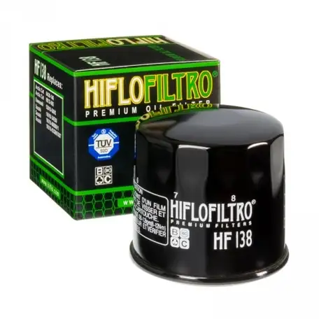 Фильтр масляный hiflofiltro hf138 для мотоциклов, фотография 1