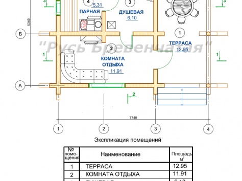 сруб под баню, фотография 1